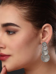 Infinity Orbit Drop Earrings