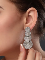 Infinity Orbit Drop Earrings