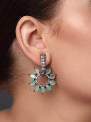 Sage Petal Radiance Earring
