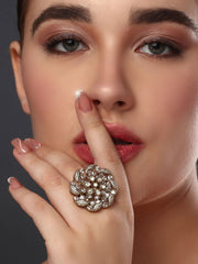 Uncut Kundan Ring