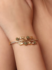 Golden & Green Bracelet