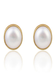 Classic Pearl Stud Earrings