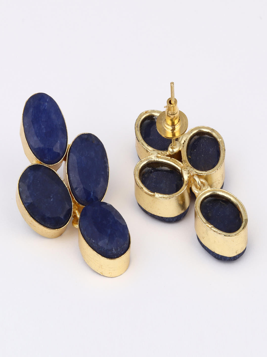 Sapphire Bloom Earrings