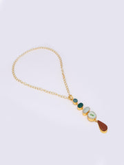 Forest Drop Pendant Necklace