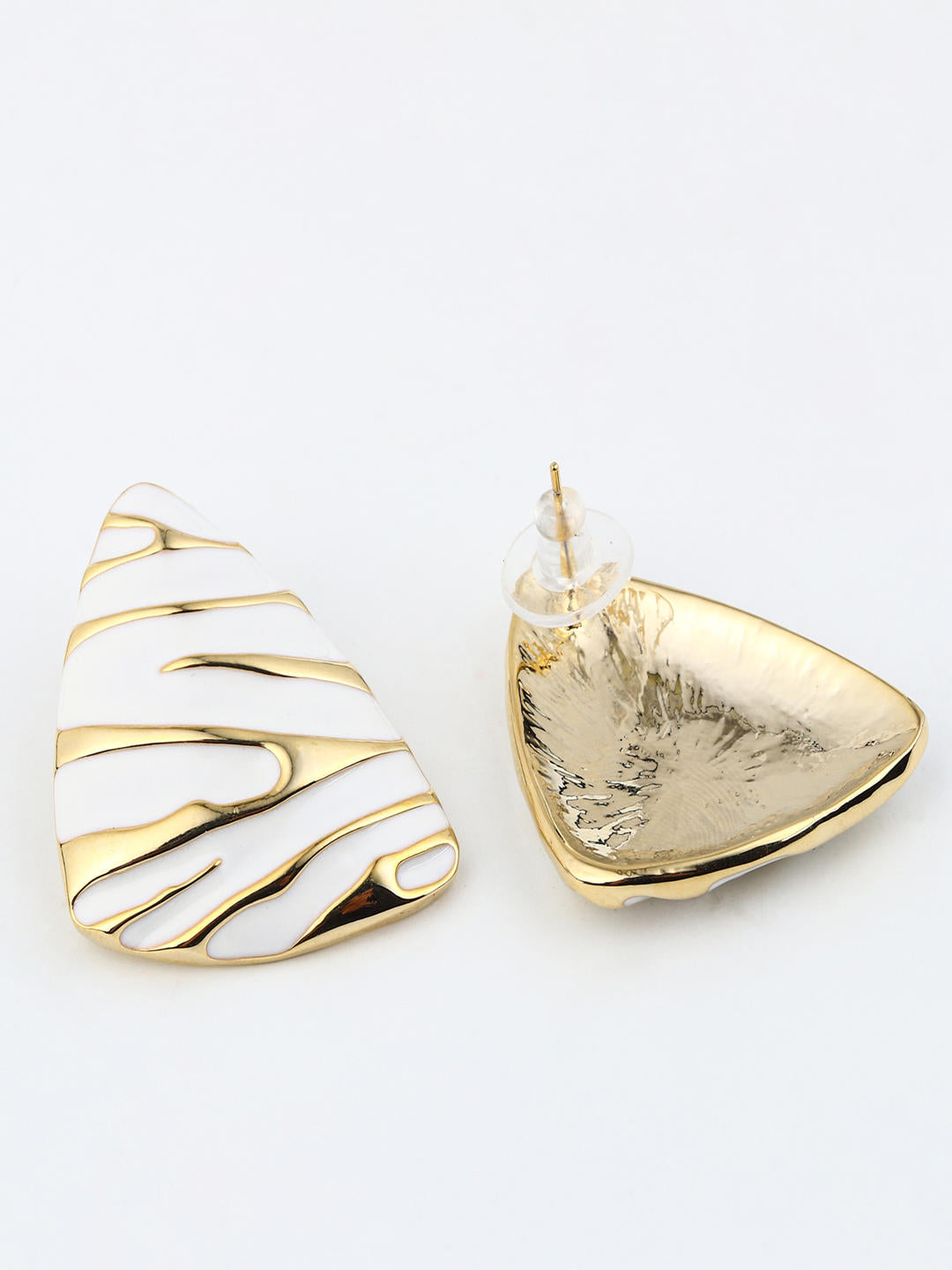 White Sand Dune Earrings