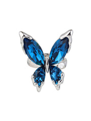 Sapphire Butterfly Ring