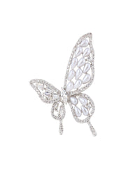 Celestial Butterfly Statement Ring – Silver