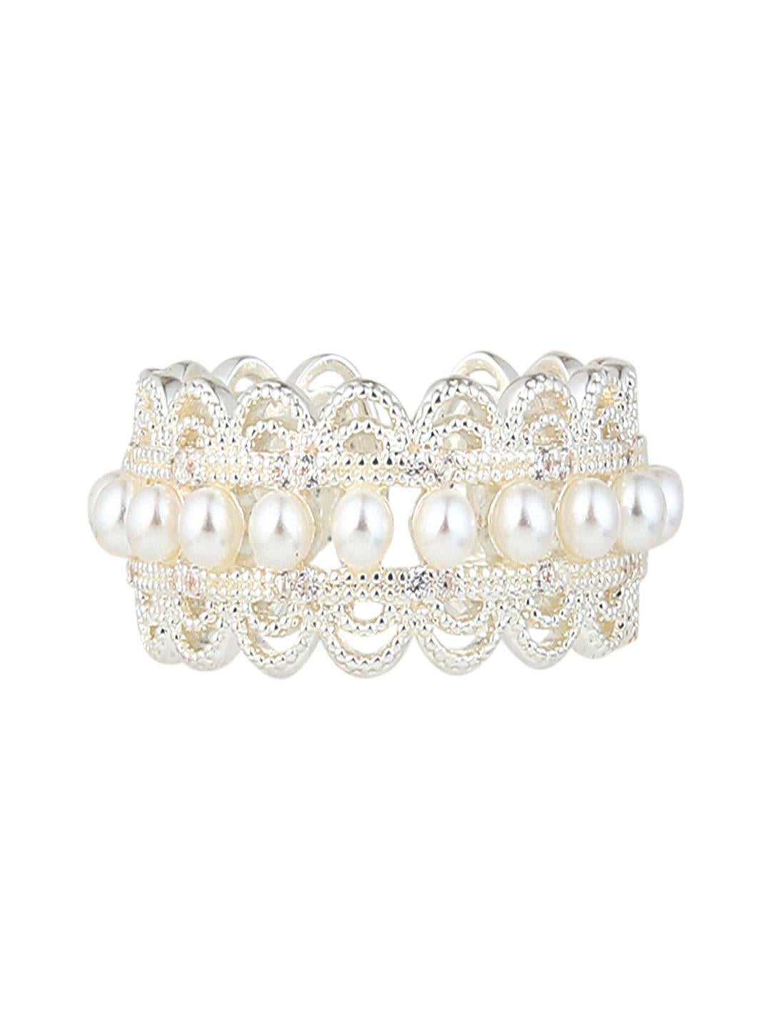 Pearl Lace Ring