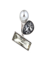 Monochrome Trio Ring