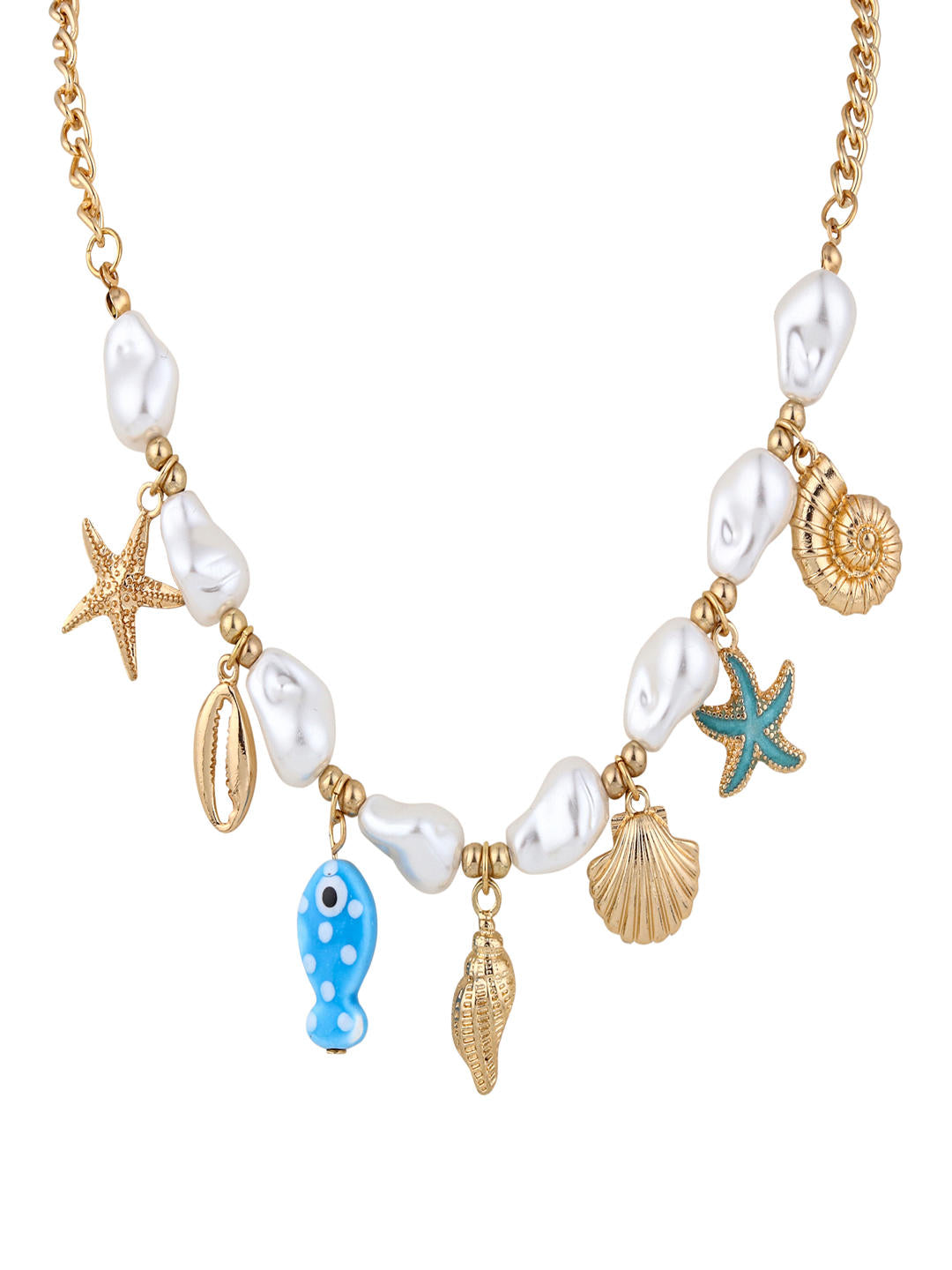 Coastal Charm Necklace & Bracelet Set