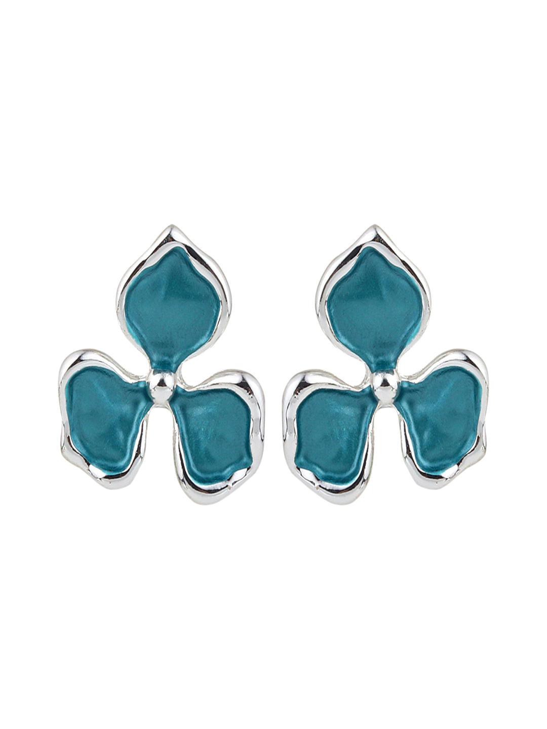 Ocean Petal Statement Necklace Set
