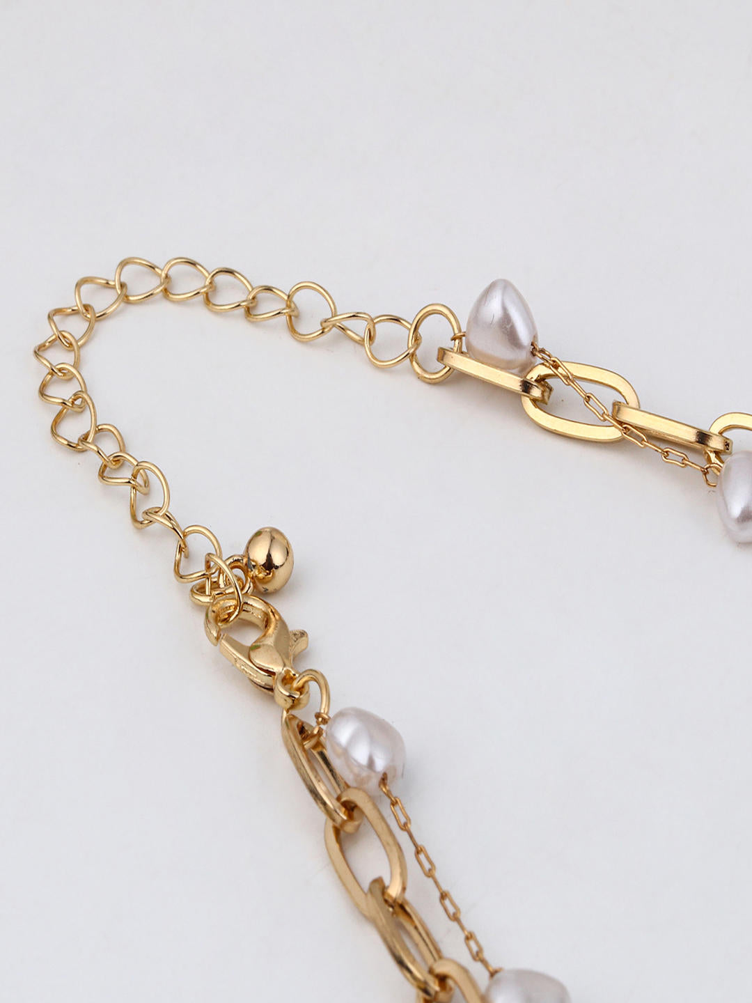 Luxe Loop Pearl Necklace and Bracelet Set