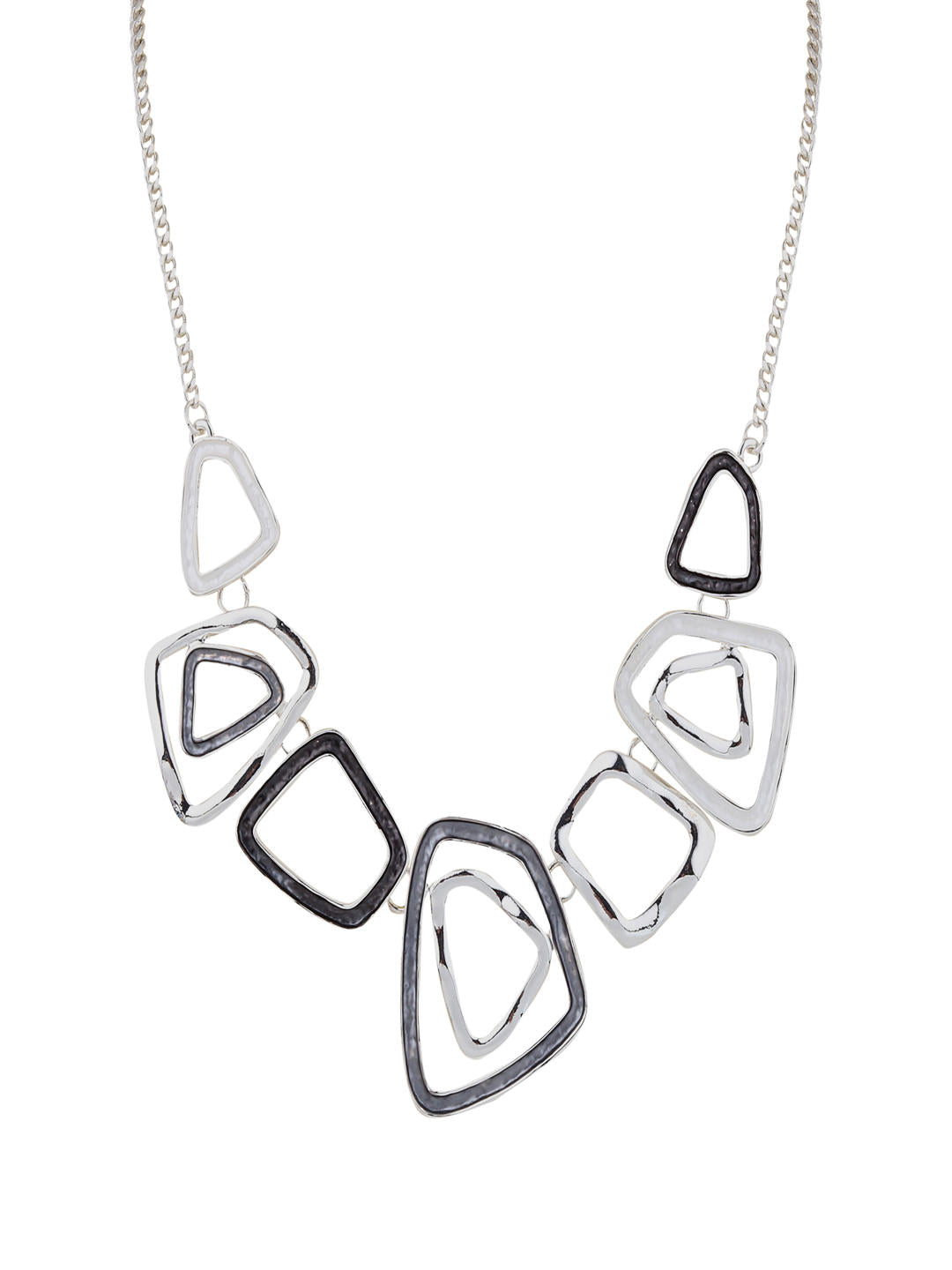 Silver Orbit Necklace