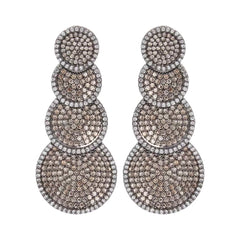 Infinity Orbit Drop Earrings