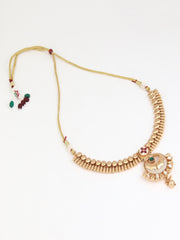Antique Gold Plated Necklace Set