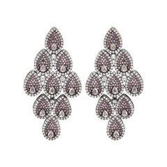 Silver Glimmering Earring