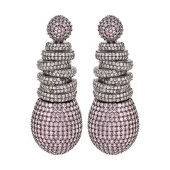 PINK ZICRON EARRINGS