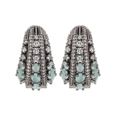 Sage Spark Hoop Earring