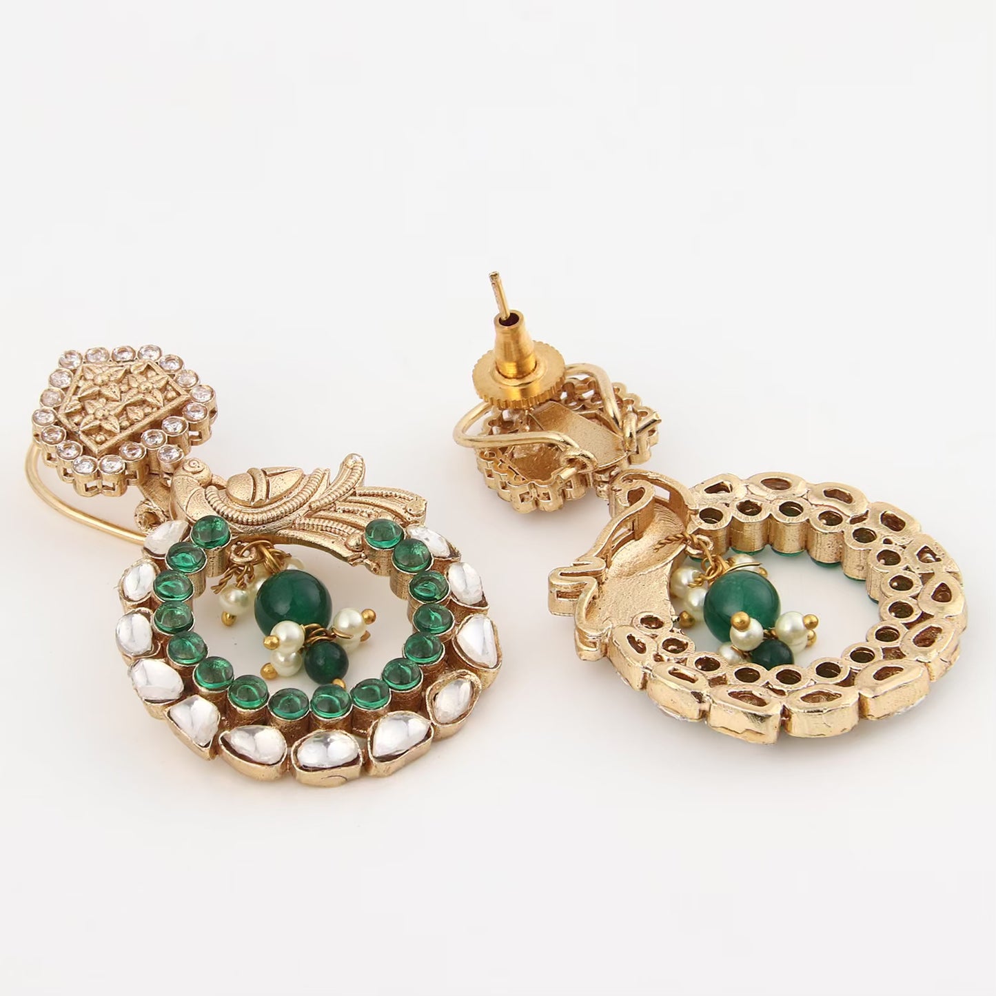 Kundan Drop Earring
