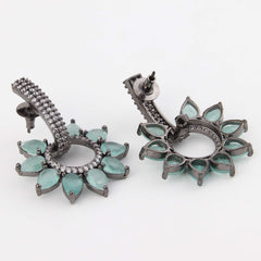 Sage Petal Radiance Earring