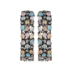 Multi Colour Hoop Earring