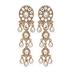 Kundan Embellished Dangler Earrings