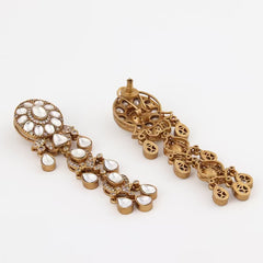Kundan Embellished Dangler Earrings