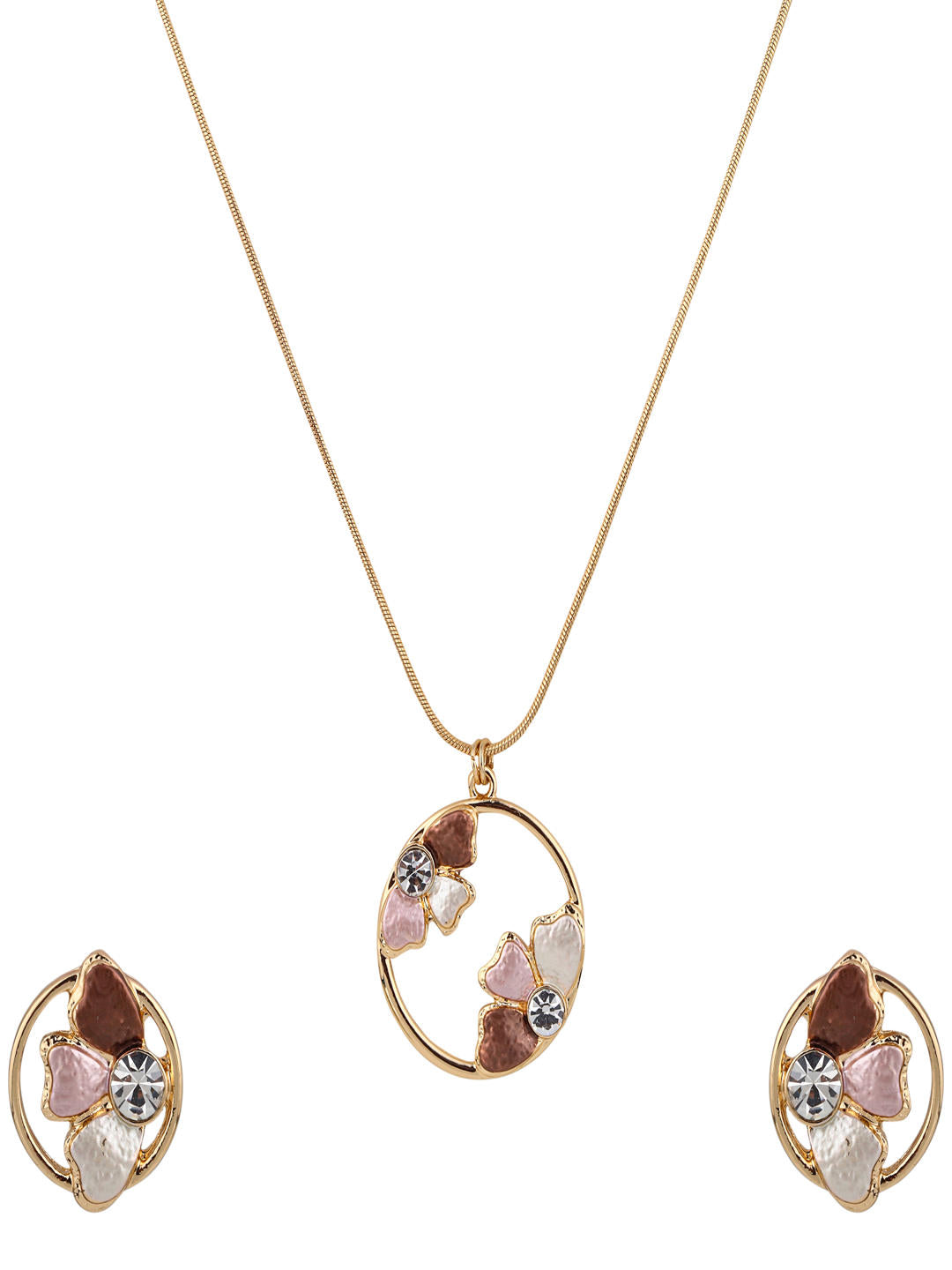 Blush Harmony Necklace Set